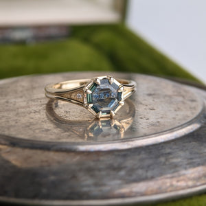 1.19ct Octagon Portrait Cut <br> <b>Emily Gill </b>| Arden Ring