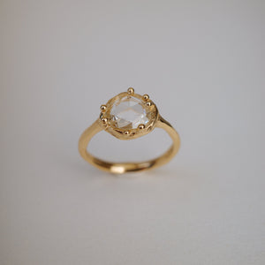 0.60ct Round Rosecut <br><b> We Are Arrow </b>| Antique Rosecut Diamond Solitaire