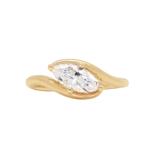 0.92ct Marquise Brilliant <br><b>Emily Warden Designs</b> | Marquise Diamond Nautilus Ring