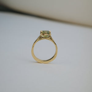 1.68ct Cushion Brilliant Sapphire <br> <b>We Are Arrow </b>| Sapphire Basket Ring