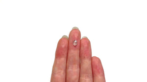 0.64ct 6.83x4.56x2.18mm Hexagon Rosecut 25457-20