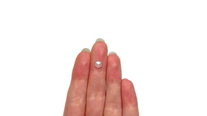 0.68ct 6.43x5.57x2.17mm Hexagon Rosecut 25457-23