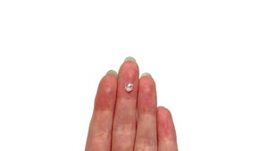 0.71ct 6.73x4.89x2.61mm Hexagon Rosecut 25457-26