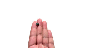 4.02ct 9.60x9.61x6.36mm Round Brilliant Sapphire 26625-04
