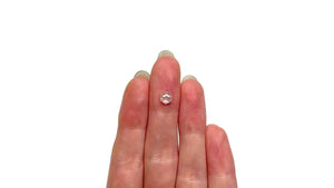 0.57ct 5.52x4.75x2.58mm Hexagon Rosecut 25457-17