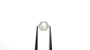 0.65ct 6.84x5.46x2.11mm Hexagon Rosecut 25457-16
