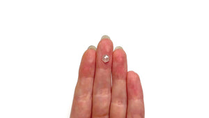 0.65ct 6.84x5.46x2.11mm Hexagon Rosecut 25457-16