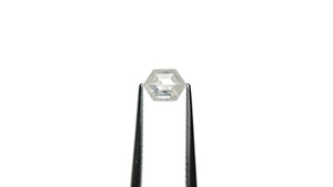0.71ct 6.73x4.89x2.61mm Hexagon Rosecut 25457-26