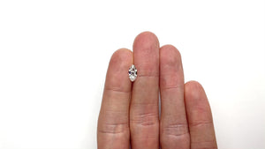 1.01ct 10.16x5.14x2.39mm GIA VS2 F Modern Antique Moval Brilliant 26541-01
