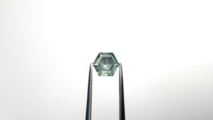 1.46ct 7.87x6.82x3.96mm Hexagon Step Cut Sapphire 24742-01