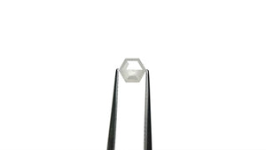 0.68ct 6.43x5.57x2.17mm Hexagon Rosecut 25457-23