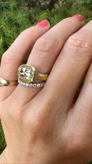 2.55ct Cushion Rosecut <br> <b>Erin Hakin </b>| Sublime Cushion