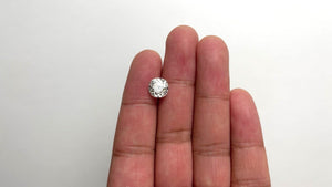 3.19ct 9.30x8.74x6.07mm GIA SI1 H Antique Old European Cut 20675-01