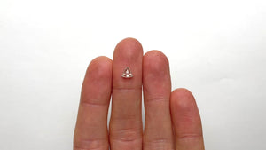 0.61ct 6.00x5.87x2.44mm VS2 L Trillion Rosecut 🇨🇦 21319-01