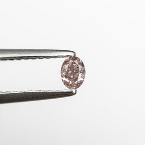 0.14ct 3.63x2.68x1.82mm GIA Fancy Pink Oval Brilliant 🇦🇺 24088-01