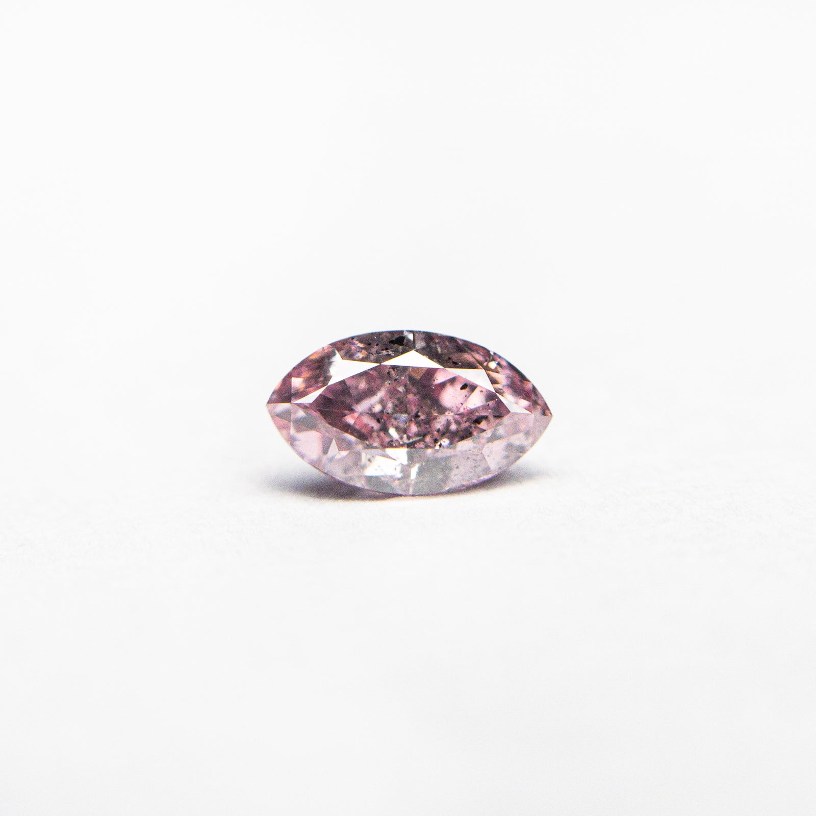 0.29ct 5.70x3.27x2.29mm GIA I1 Fancy Intense Purplish Pink Marquise Brilliant 24148-01