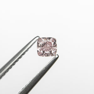 0.30ct 3.44x3.36x2.63mm GIA SI1 Fancy Pink Cushion Brilliant 🇦🇺 24103-01