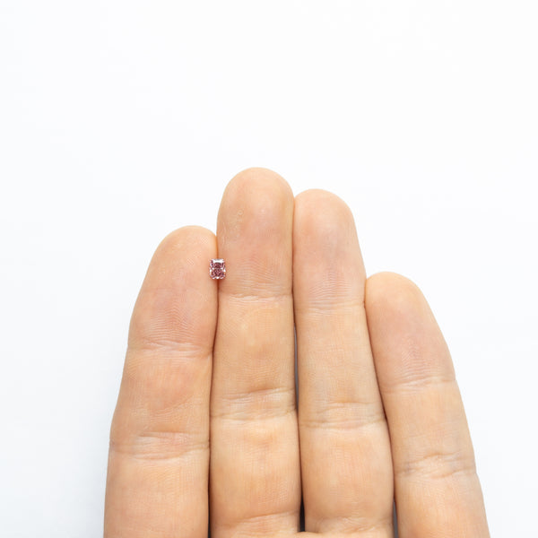 0.30ct 4.22x3.28x2.29mm GIA SI2 Fancy Pink Cut Corner Rectangle Brilli ...