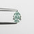 0.32ct 5.48x3.95x2.17mm GIA Fancy Vivid Bluish Green Pear Brilliant 24131-01