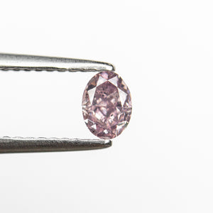 0.40ct 4.98x3.64x2.68mm GIA I1 Fancy Purple-Pink Oval Brilliant 🇦🇺 24120-01