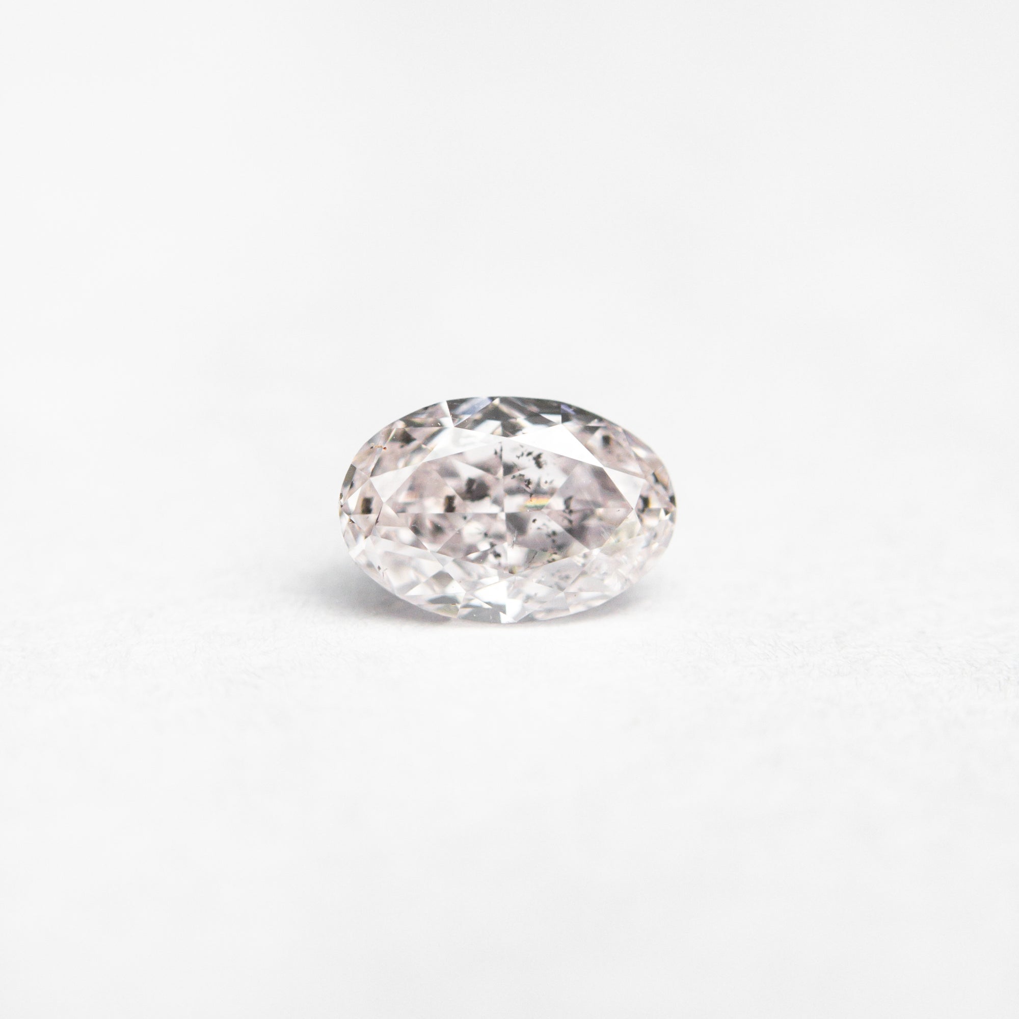 0.40ct 5.38x3.60x2.59mm GIA I1 Fancy Pink Oval Brilliant 24094-01