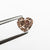0.53ct 4.73x5.14x2.92mm GIA I1 Fancy Brown-Pink Heart Brilliant 🇦🇺 24115-01