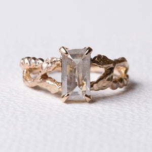 1.07ct Cut Corner Rectangle Rosecut <br><b> Ileava Jewelry</b> | Mina Ring
