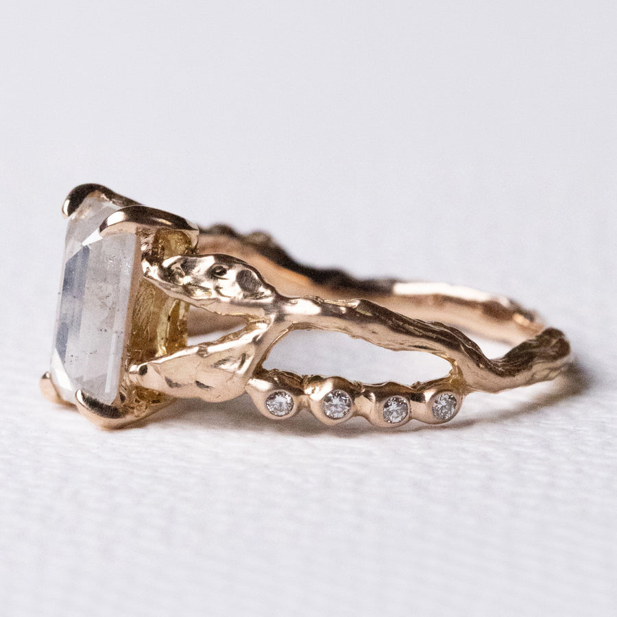 1.07ct Cut Corner Rectangle Rosecut <br><b> Ileava Jewelry</b> | Mina Ring