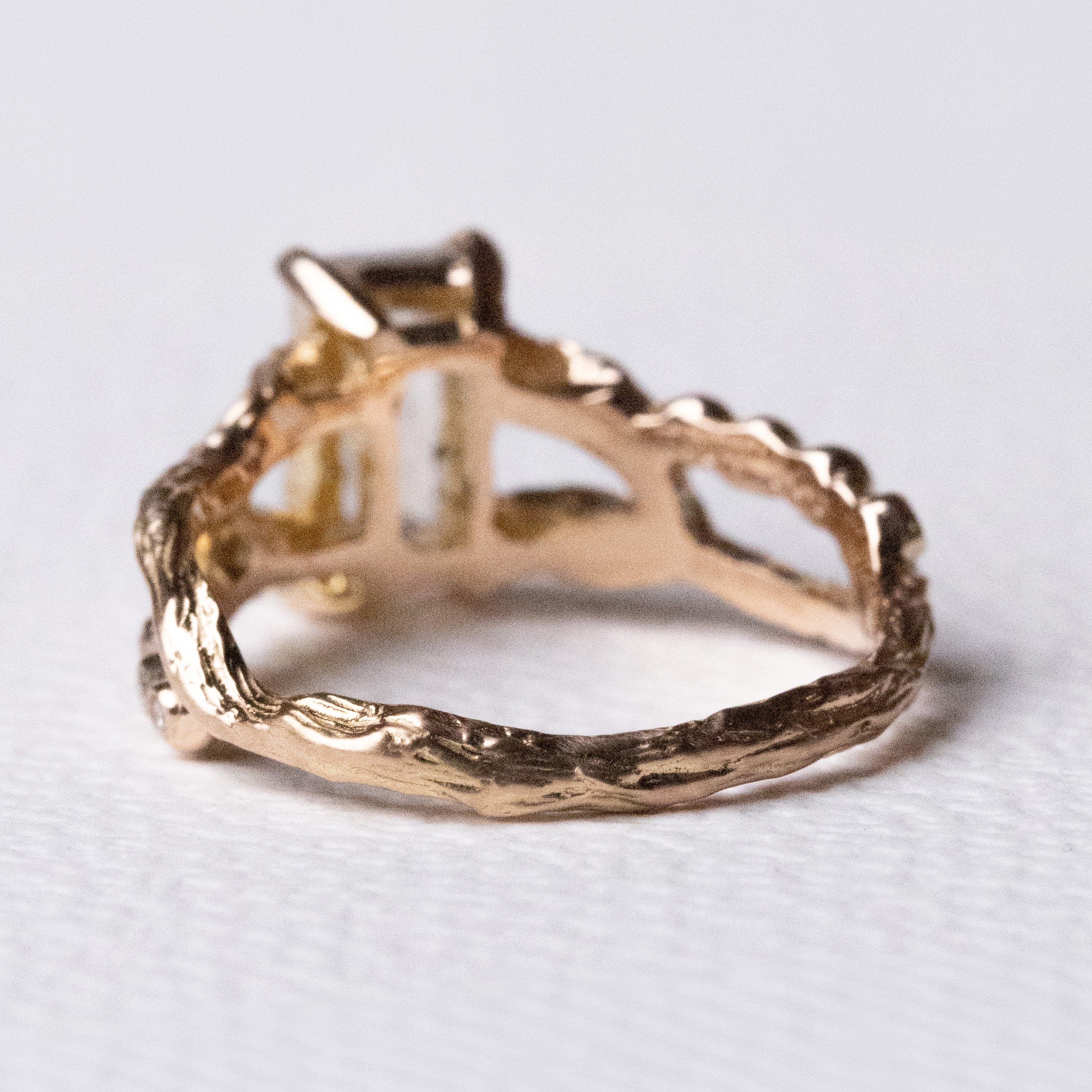 1.07ct Cut Corner Rectangle Rosecut <br><b> Ileava Jewelry</b> | Mina Ring