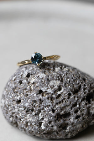 0.64ct Round Brilliant Sapphinre <br><b> Ileava Jewelry</b> | Branch2 Ring