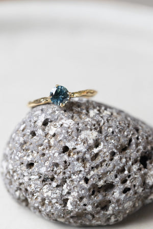 0.64ct Round Brilliant Sapphinre <br><b> Ileava Jewelry</b> | Branch2 Ring