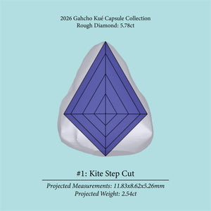 5.78ct VS2 C2 Pre-Cut Canadian Champagne Diamond 27941