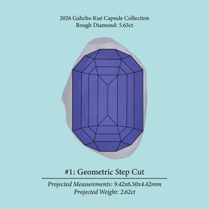 5.63ct VVS2 C2 Pre-Cut Canadian Champagne Diamond 27943
