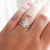 1.00ct Cut Corner Rectangle Step Cut <br><b> Yuliya Chorna Jewellery </b>| Trilogy Diamond Ring