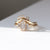 1.00ct Cut Corner Rectangle Step Cut <br><b> Yuliya Chorna Jewellery </b>| Trilogy Diamond Ring