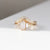 1.00ct Cut Corner Rectangle Step Cut <br><b> Yuliya Chorna Jewellery </b>| Trilogy Diamond Ring