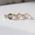 1.00ct Cut Corner Rectangle Step Cut <br><b> Yuliya Chorna Jewellery </b>| Trilogy Diamond Ring