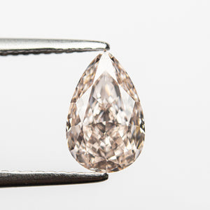 1.61ct 9.36x5.89x3.89mm GIA Internally Flawless Fancy Pink Pear Brilliant 24160-01