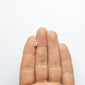 1.61ct 9.36x5.89x3.89mm GIA Internally Flawless Fancy Pink Pear Brilliant 24160-01
