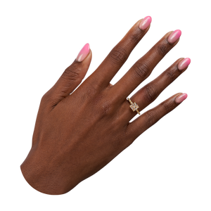 2.05ct Square Brilliant <br><b> Polly Wales</b>| Gardenia Ring