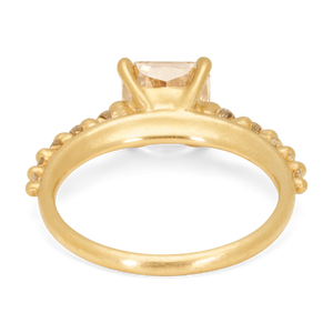 2.05ct Square Brilliant <br><b> Polly Wales</b>| Gardenia Ring