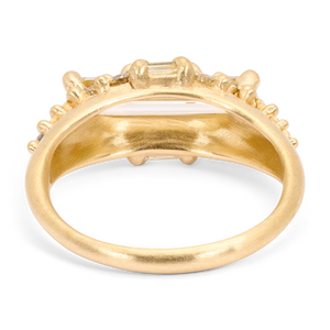 0.92ct Baguette Step Cut <br><b> Polly Wales </b>| Siona Ring