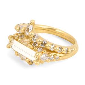 0.92ct Baguette Step Cut <br><b> Polly Wales </b>| Siona Ring