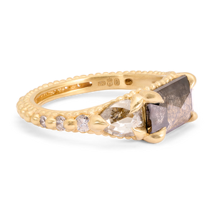 2.00ct Rectangle Rosecut <br><b> Polly Wales</b>| Deema Ring