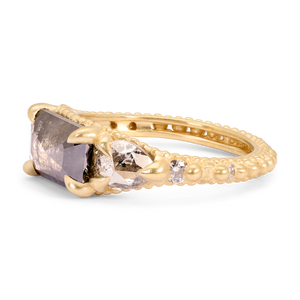 2.00ct Rectangle Rosecut <br><b> Polly Wales</b>| Deema Ring