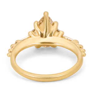 1.53ct Pear Brilliant <br><b>Polly Wales</b> | Champagne Diamond Jadis Ring