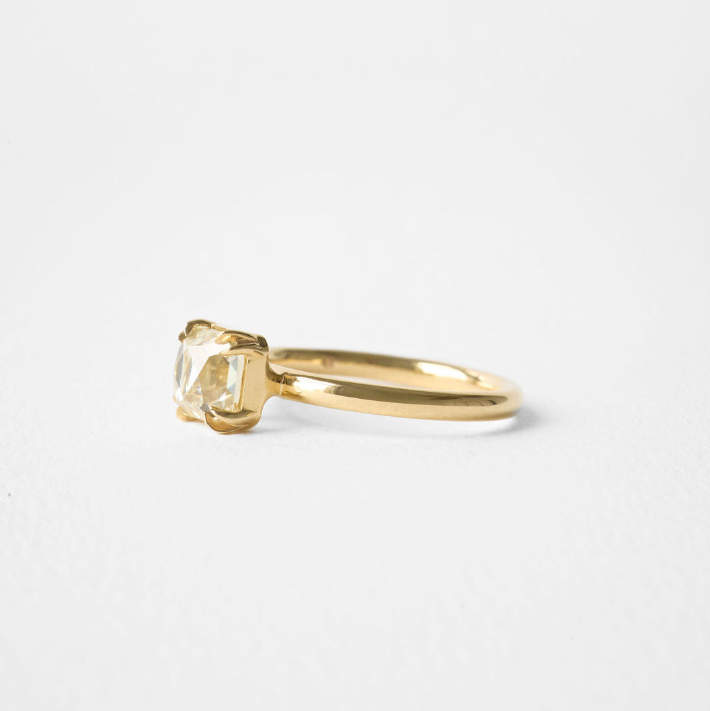 1.71ct Modern Antique French Cut <br><b> June Rings</b> | Alba Ring