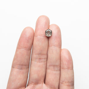 2.45ct 9.16x7.24x4.47mm Hexagon Step Cut 18505-11