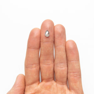 1.05ct 8.19x5.53x2.63mm Pear Rosecut 18762-04