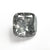 4.61ct 9.25x9.14x5.80mm GIA I3 Fancy Grey Cushion Brilliant 18859-01